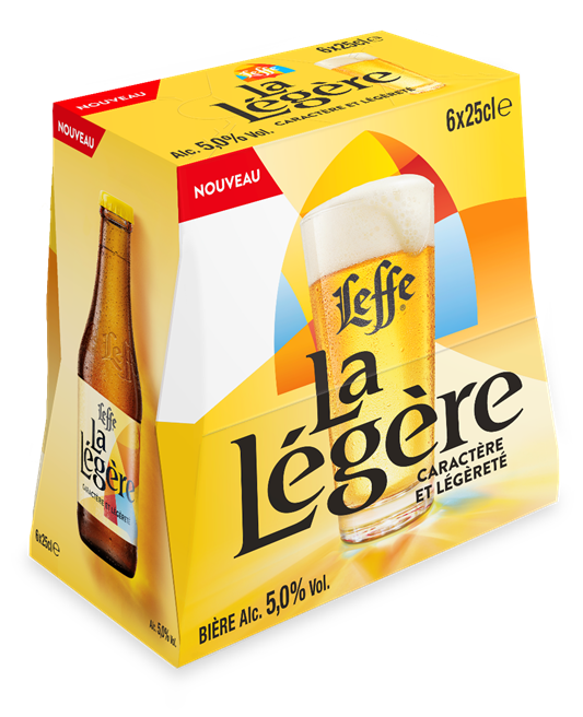 Avec La Légère, Leffe s'invite sur le segment des lagers