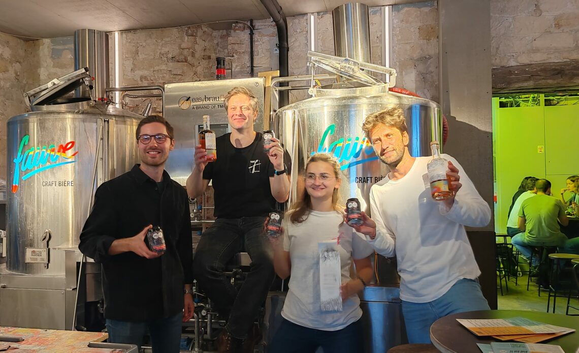 Equipe de Fauve Craft Bière et du Domaine du Coquerel