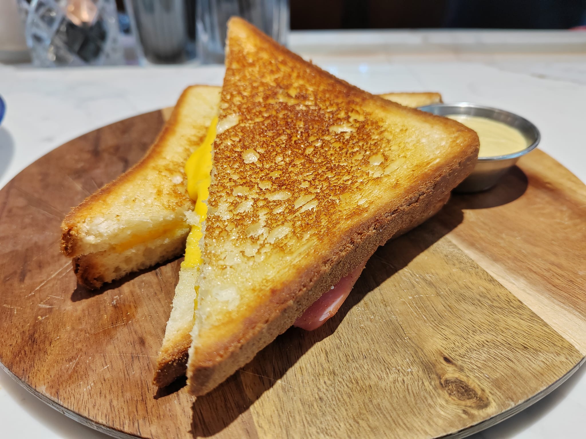 Croque jambon fromage à la britannique - O'Sullivans Bar & Grill - Paris (Bastille)