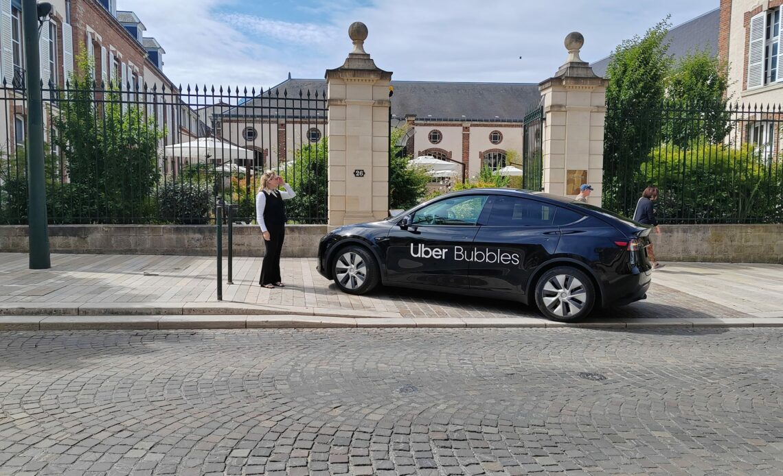 Uber Bubbles - Champagne Perrier-Jouët (Epernay)