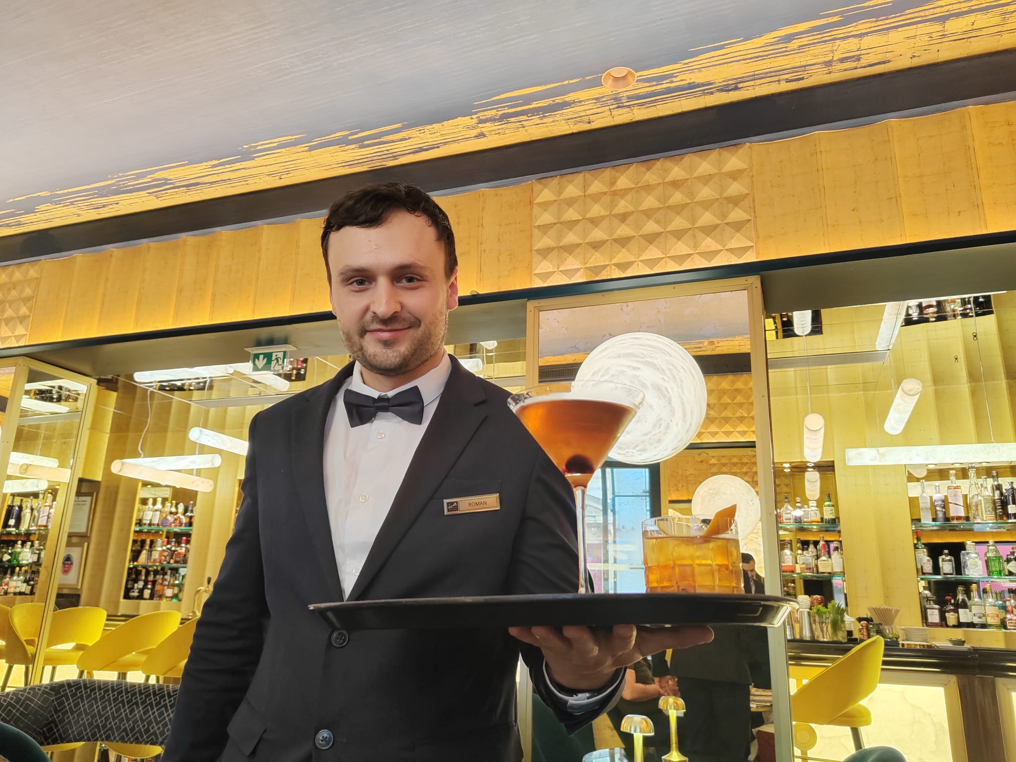 Roman Gudima, premier barman - Bar de l'Hôtel du Collectionneur - Paris