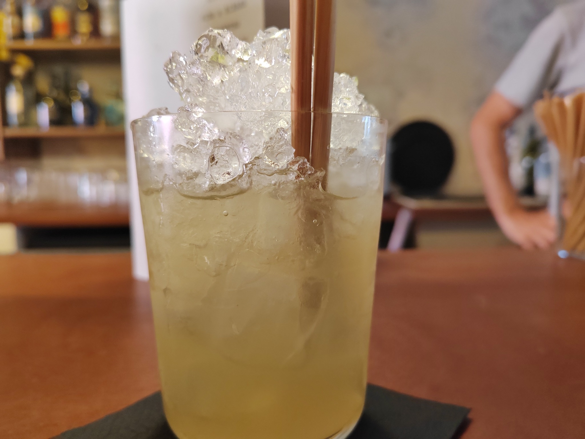 Pêche Tagète - Bar à cocktails Povera à Nice