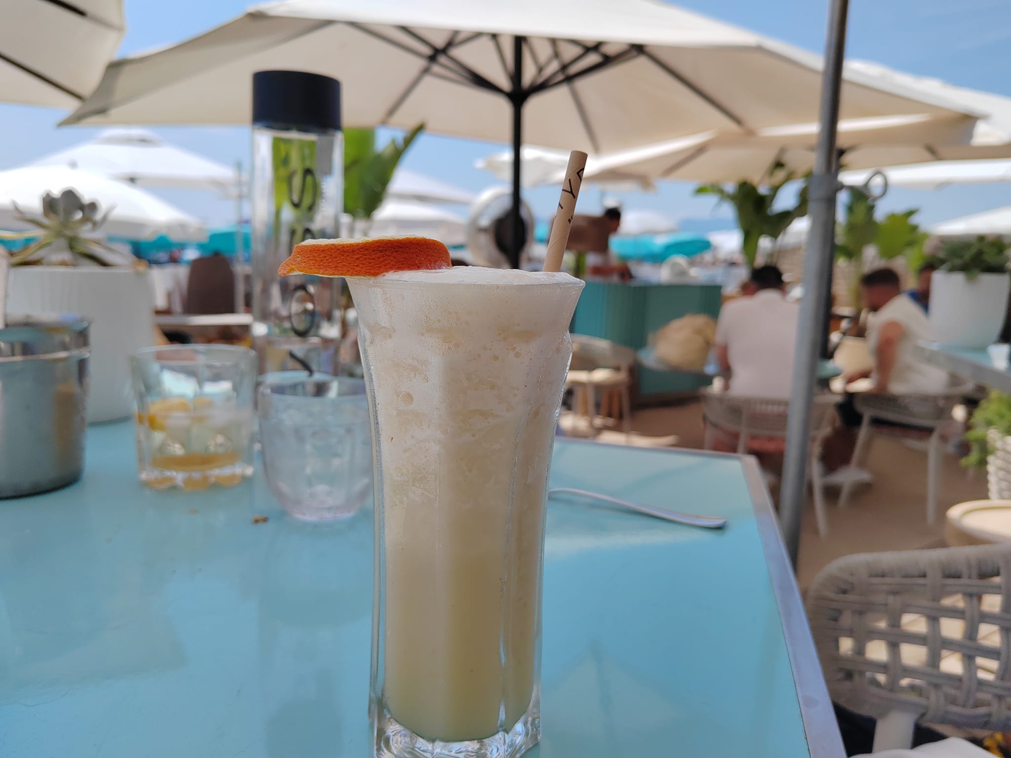 Smoothie à la banane - Hyde Beach - Cannes (La Croisette) - Plage