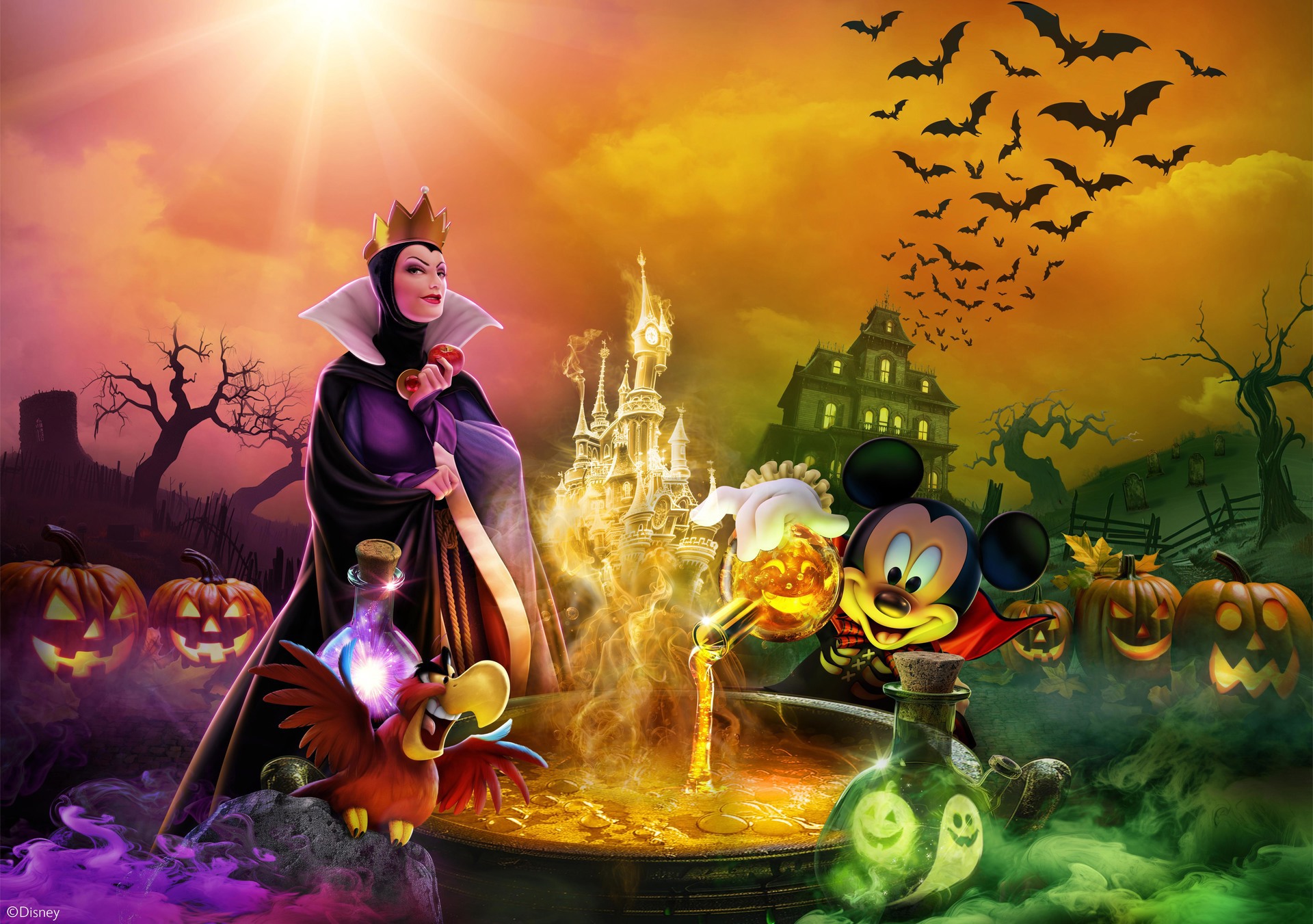 Halloween effrayant à Disneyland Paris en 2024