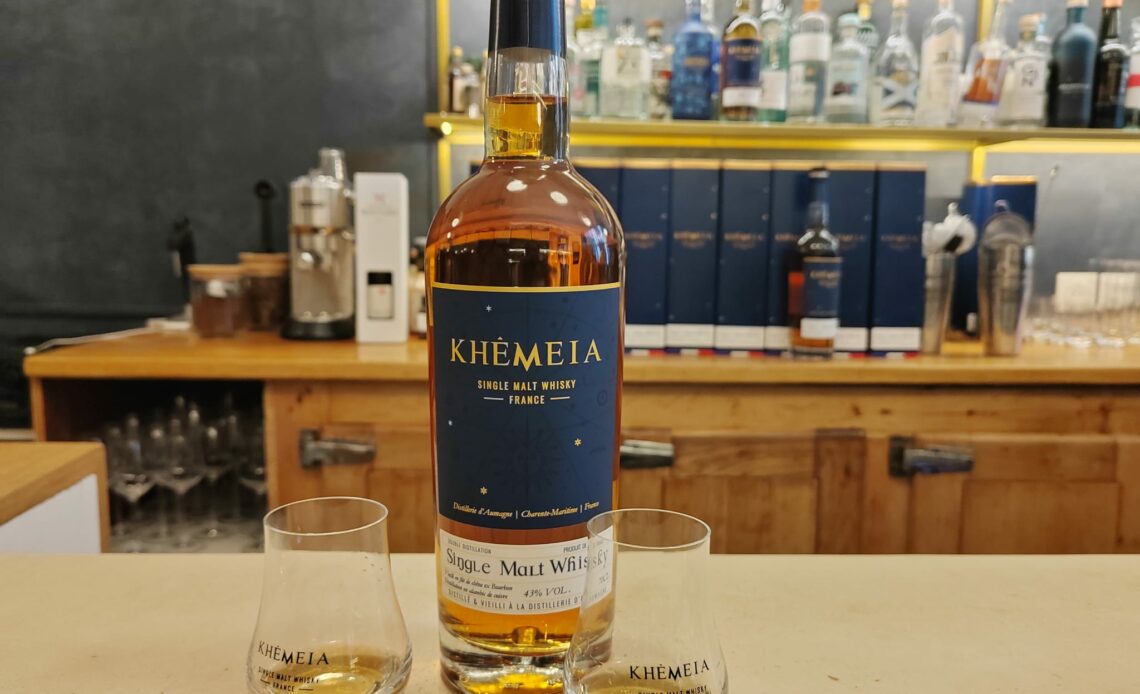 Whisky français single malt Khêmeia (Louis Royer)