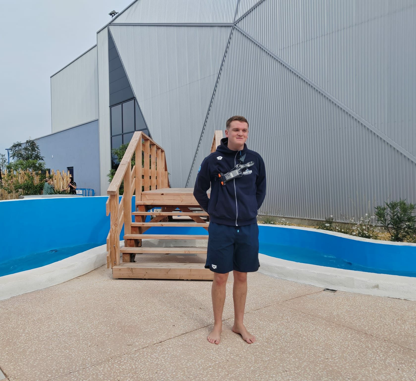 Ugo, sauveteur aquatique - Aquascope (parc aquatique du Futuroscope) - Inauguration du 28 septembre 2024