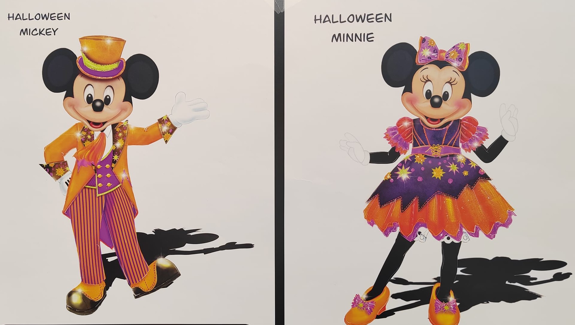 Mickey et Minnie (Halloween) - Creative Costuming - Halloween 2024 - Disneyland Paris