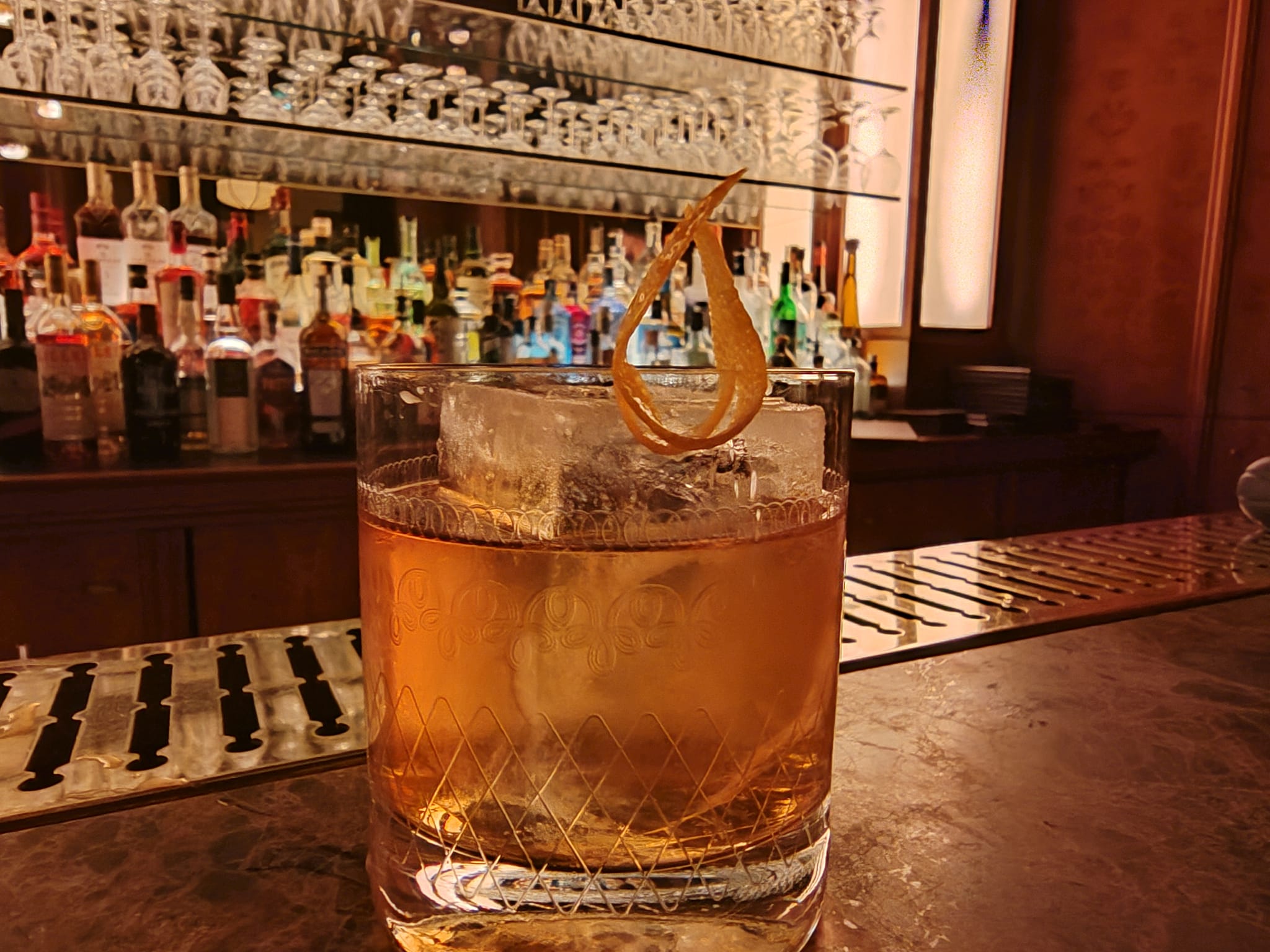 Old fashioned - Bar de l'Hôtel Balzac - Paris 8ème