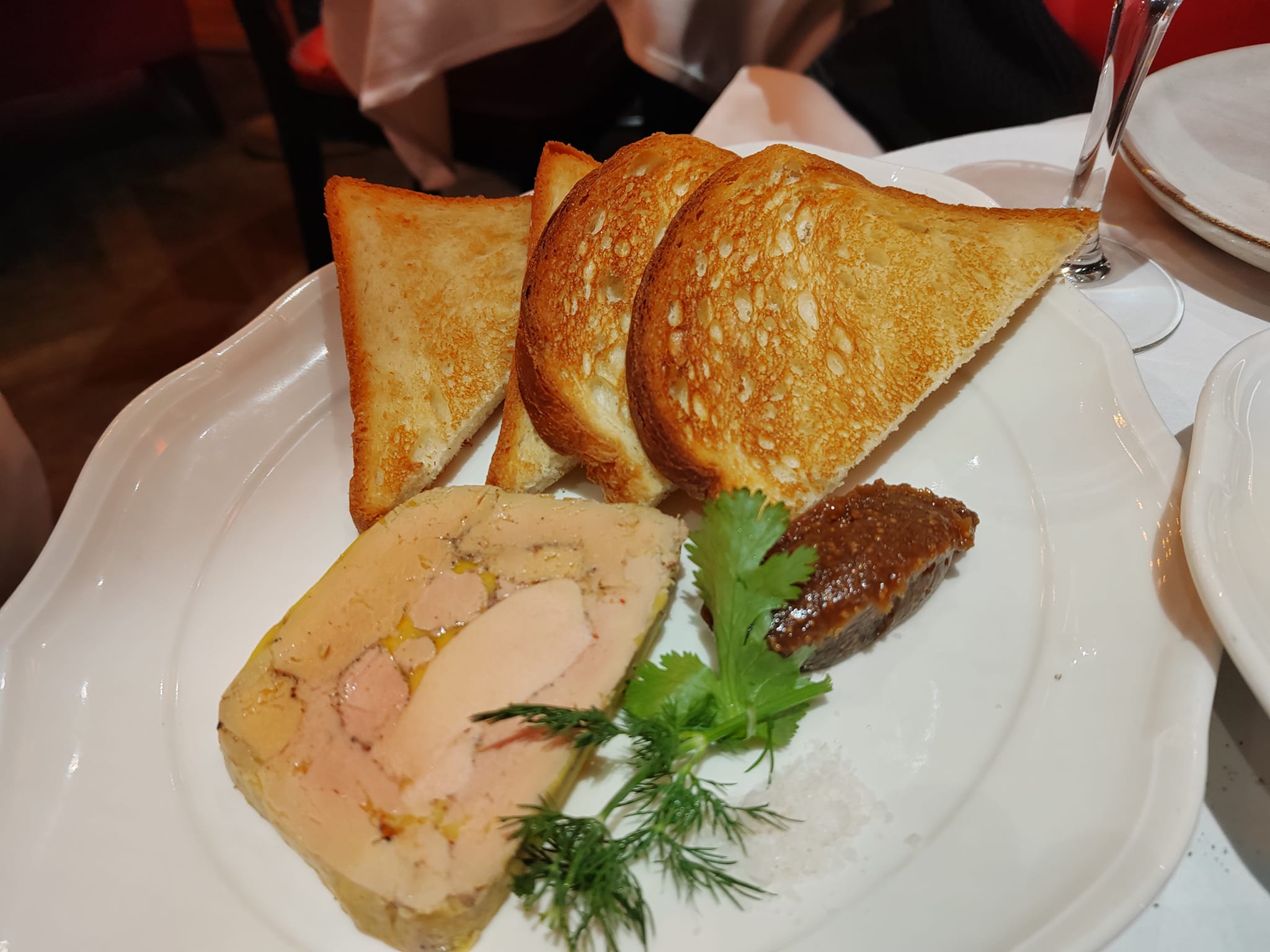 Foie gras - Restaurant François Félix - Paris