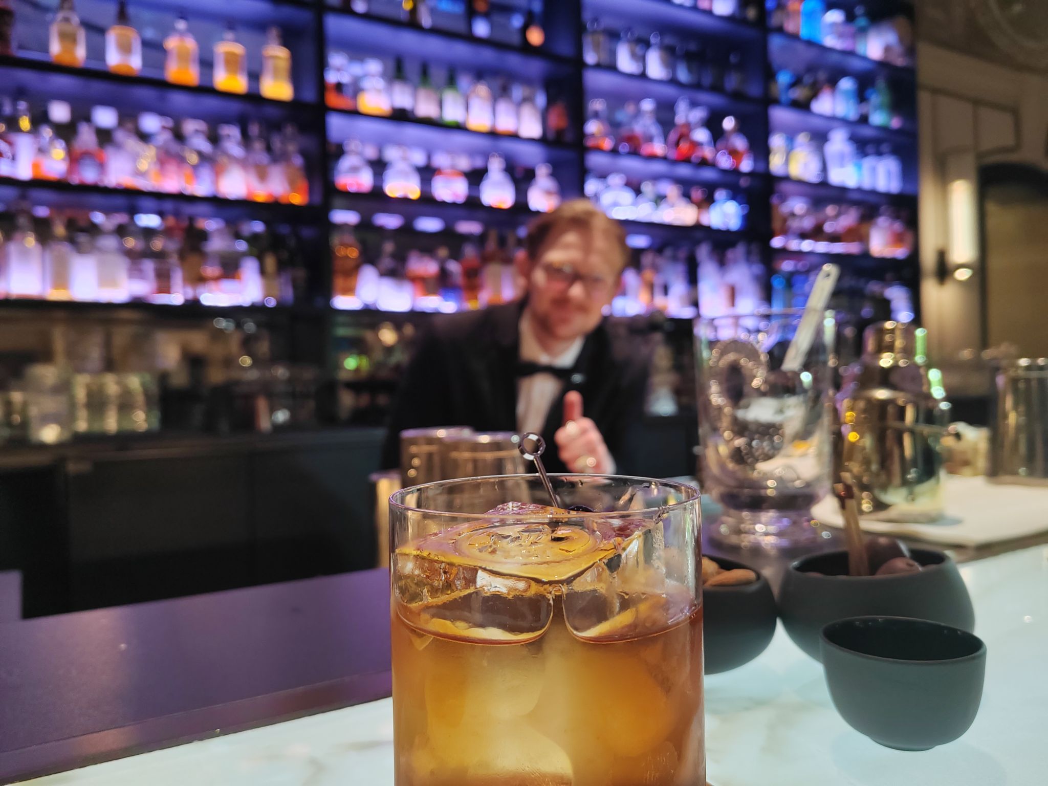 Tim Meunier - Old fashioned - Bar Joséphine - Hôtel Lutetia - Février 2025